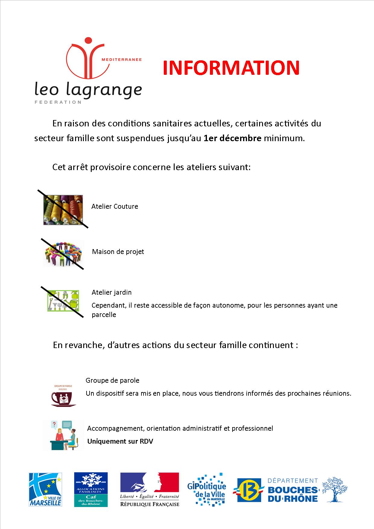 Lire la suite à propos de l’article Infos Covid